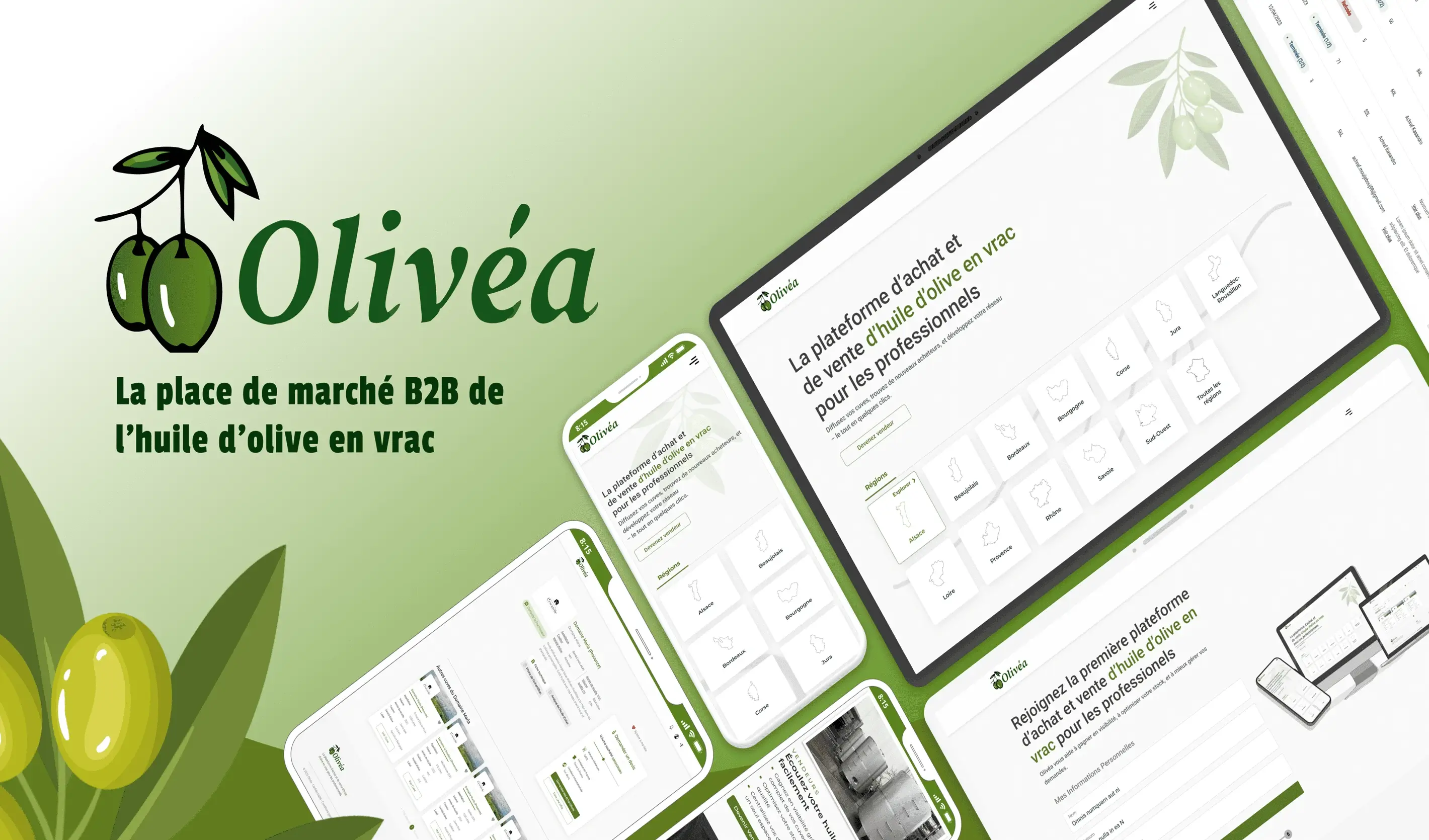 Olivéa | The Bulk Olive Oil Buying and Selling Platform for Professionals