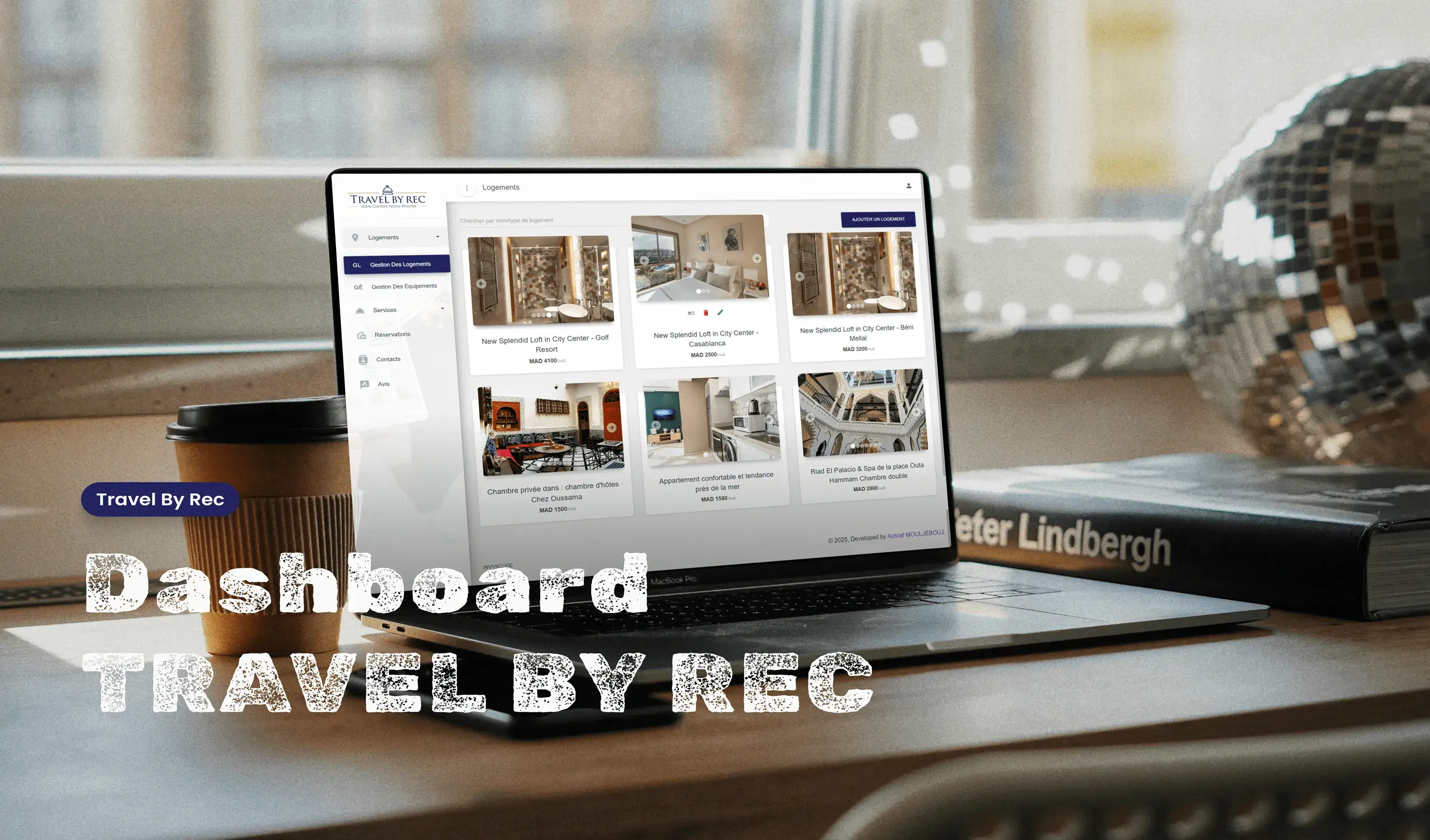 Travel By Rec Dashboard | Admin Platform for Luxury Stays